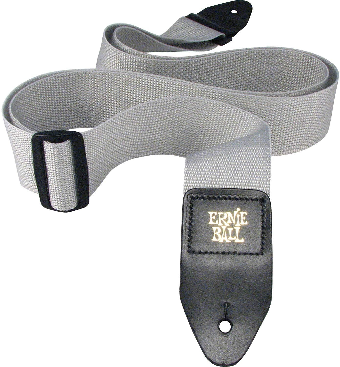 Ernie Ball Polypro Guitar Strap Or Bass Strap in Gray