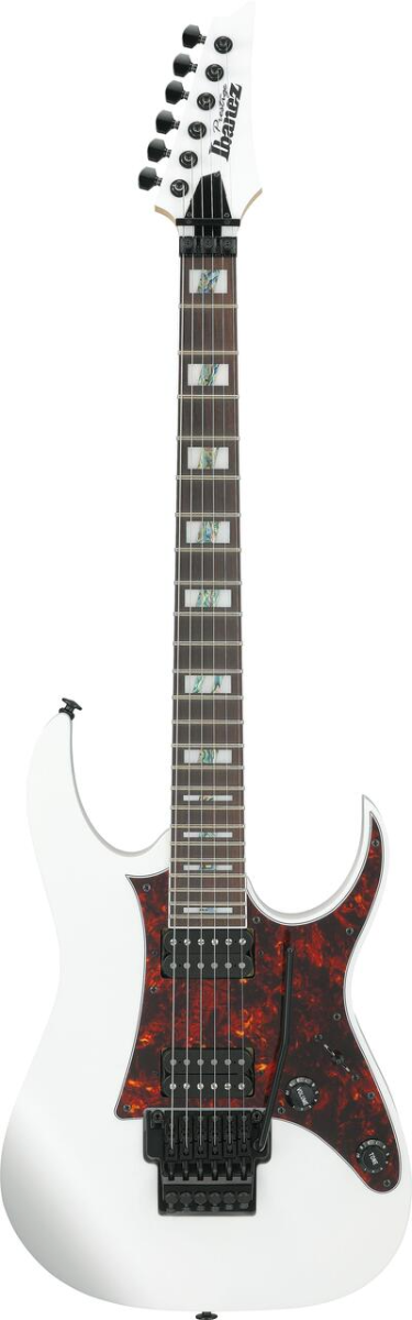 Ibanez Prestige RG653DX Electric Guitar in White Flat