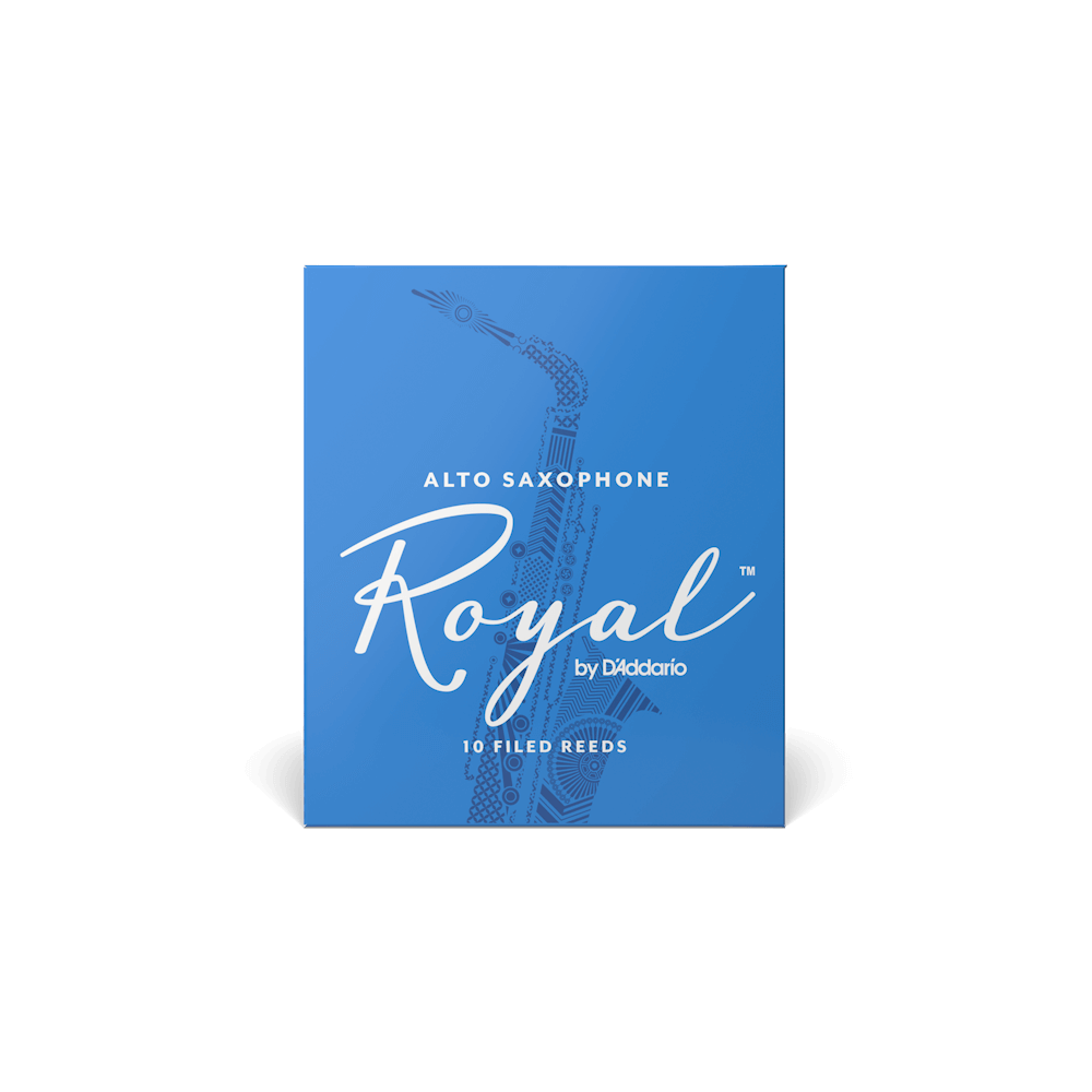 Royal By D'Addario Strength 2.5 10 Pack Alto Saxophone Reeds