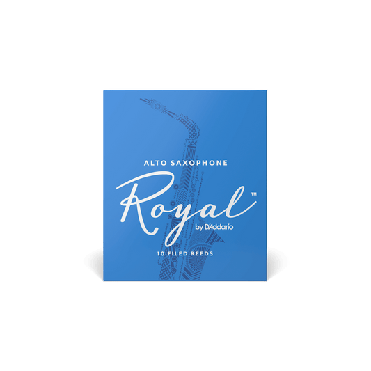 Royal By D'Addario Strength 2.5 10 Pack Alto Saxophone Reeds