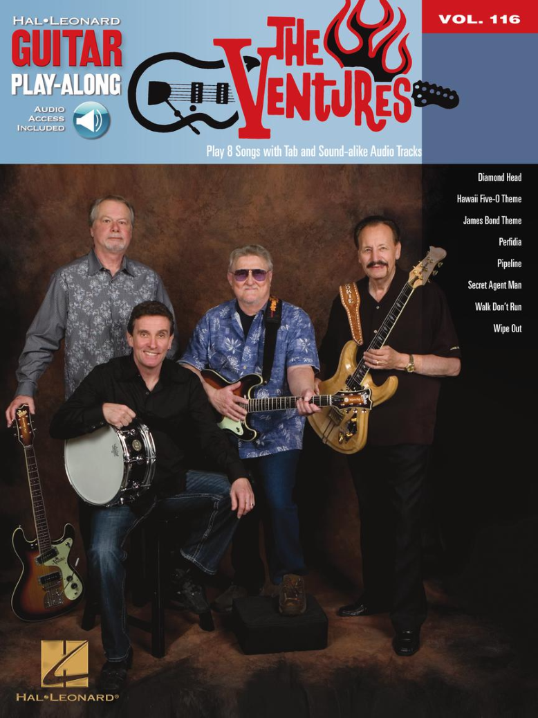 The Ventures Guitar Play Along Volume 116 Book & OLA