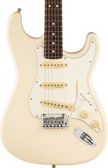 Fender Jeff Beck Stratocaster, Rosewood Fingerboard in Olympic White