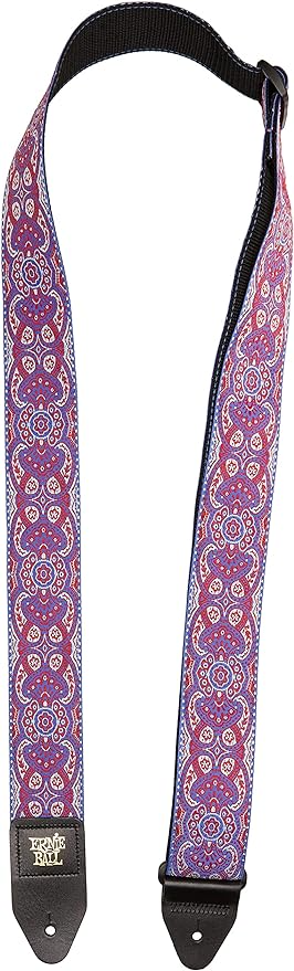 Ernie Ball Classis Jacquard Guitar Or Bass Strap in Paisley Dream