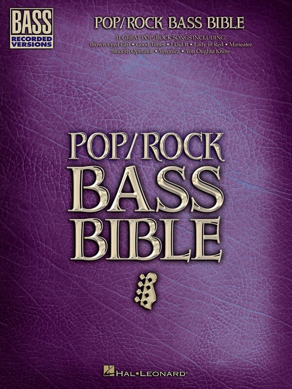 Pop Rock Bass Bible Tab Recorded Versions