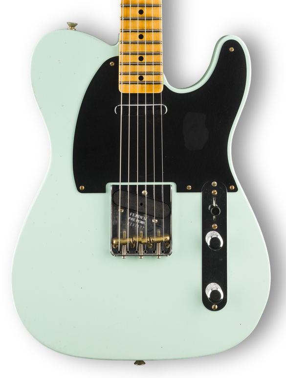 Fender Custom Shop Limited Edition '51 Nocaster Journeyman Relic in Faded Surf Green