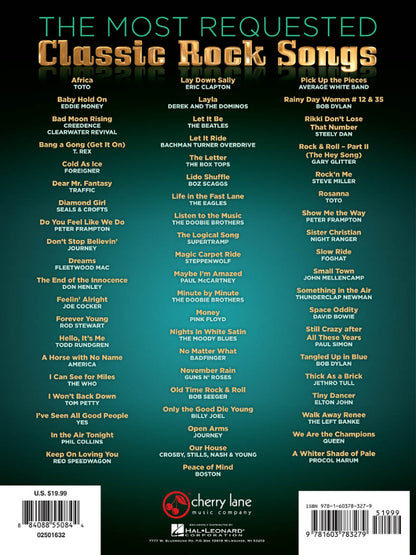 The Most Requested Classic Rock Songs PVG