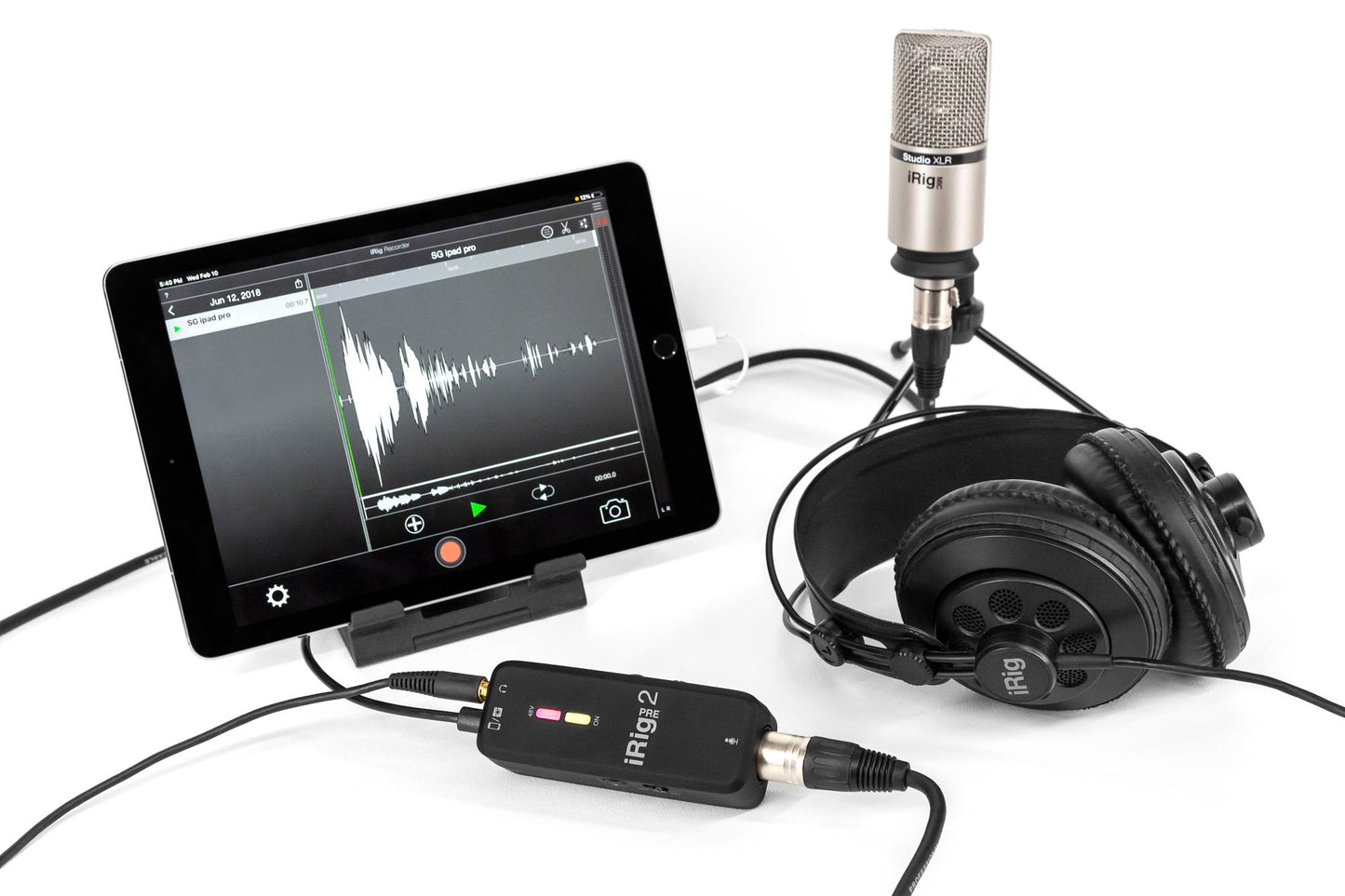 IK Multimedia iRig Pre 2 Mobile microphone interface