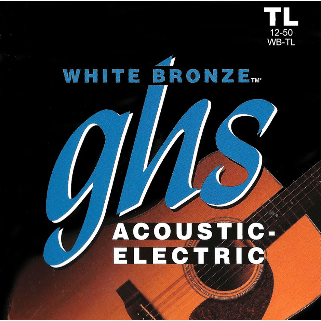 GHS WBTL True Light White Bronze Acoustic Electric Guitar String 12 - 50 Gauge