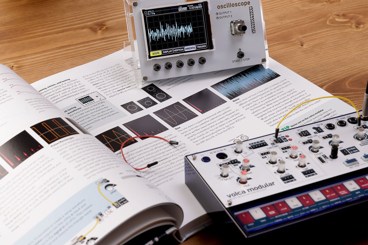 Korg NTS 2 Oscilloscope Kit + Patch & Tweak Book Bundle