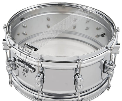 PDP Concept Series 6.5" x 14" Chrome Over Steel Metal Snare Drum