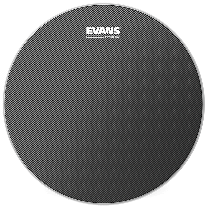 Evans Hybrid Grey Marching Snare 14" Drum Head