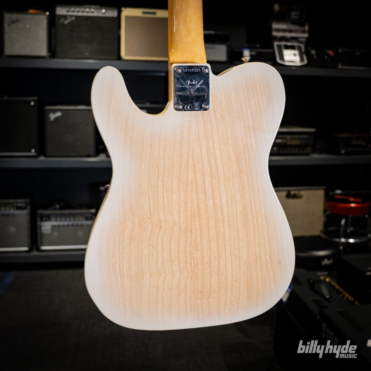 Fender Custom Shop 1967 Telecaster Bigsby DLX Closet Classic Electric Guitar in Natural Blonde