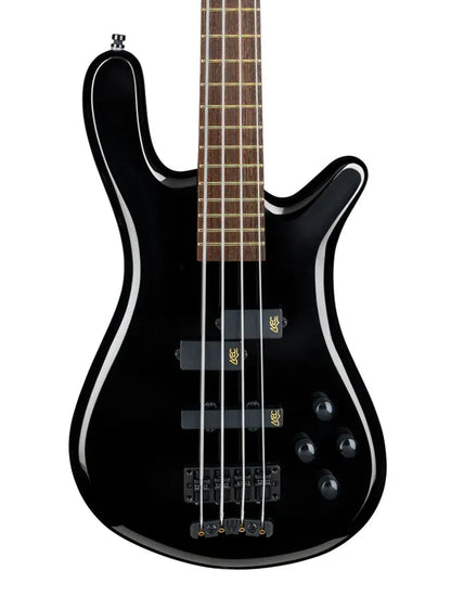 Warwick TeamBuilt Pro Series Streamer LX 4-String in Solid Black