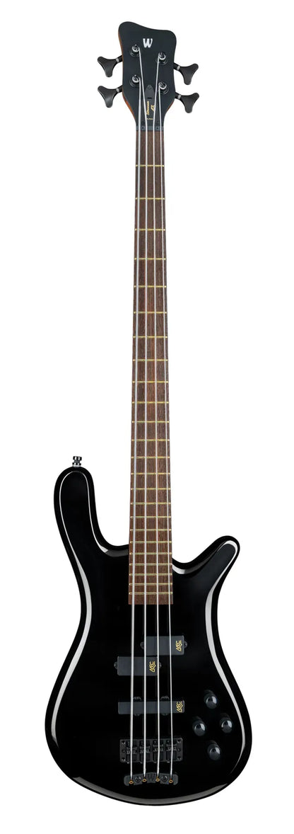 Warwick TeamBuilt Pro Series Streamer LX 4-String in Solid Black