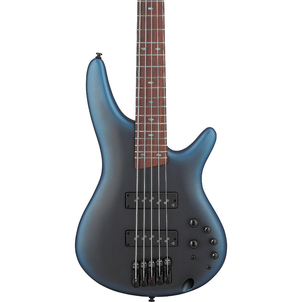 Ibanez SR505N 5-String Electric Bass Guitar in Midnight Arctic Ocean Matte