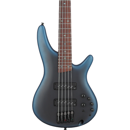 Ibanez SR505N 5-String Electric Bass Guitar in Midnight Arctic Ocean Matte