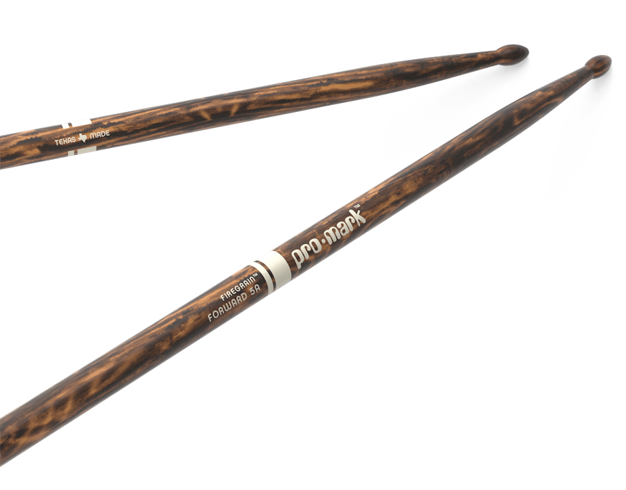 Promark Forward 5A Lacquered FireGrain Drumsticks