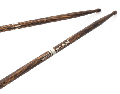 Promark Forward 5A Lacquered FireGrain Drumsticks