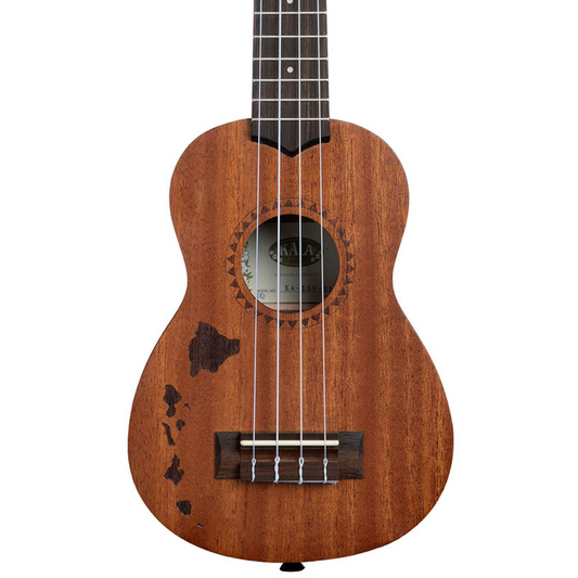 Kala KA-15S H1 Soprano Ukulele in Satin Mahogany