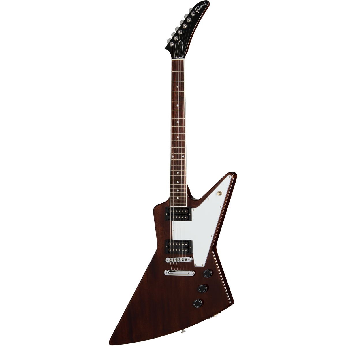Gibson 70s Explorer Electric Guitar in Dark Walnut