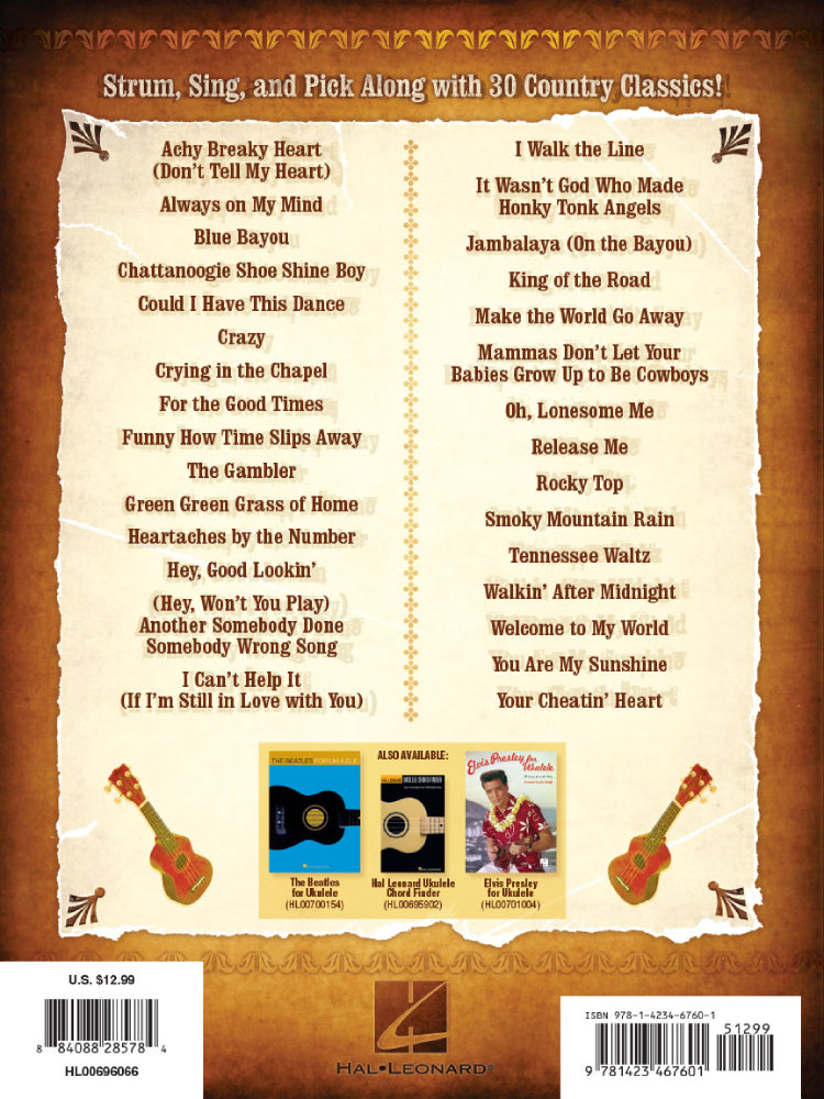 Country Songs For Ukulele
