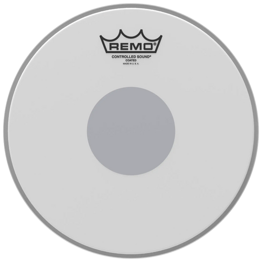 Remo Controlled Sound Coated 10" Black Dot Tom Drum Head