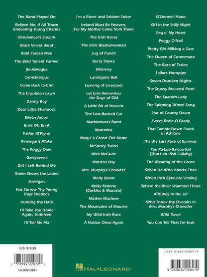 The Big Book Of Irish Songs PVG