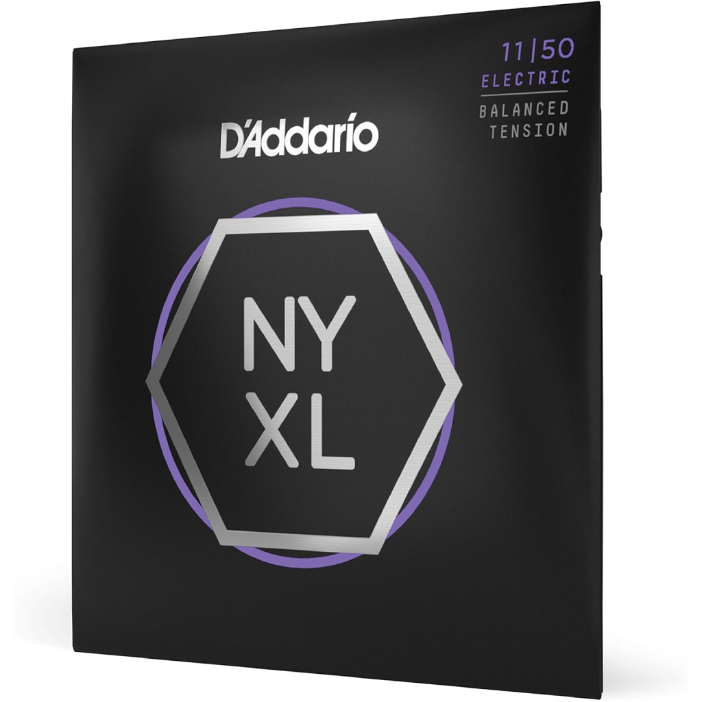 D'Addario NYXL Balanced Tension Medium Electric Guitar Strings 11-50 Gauge