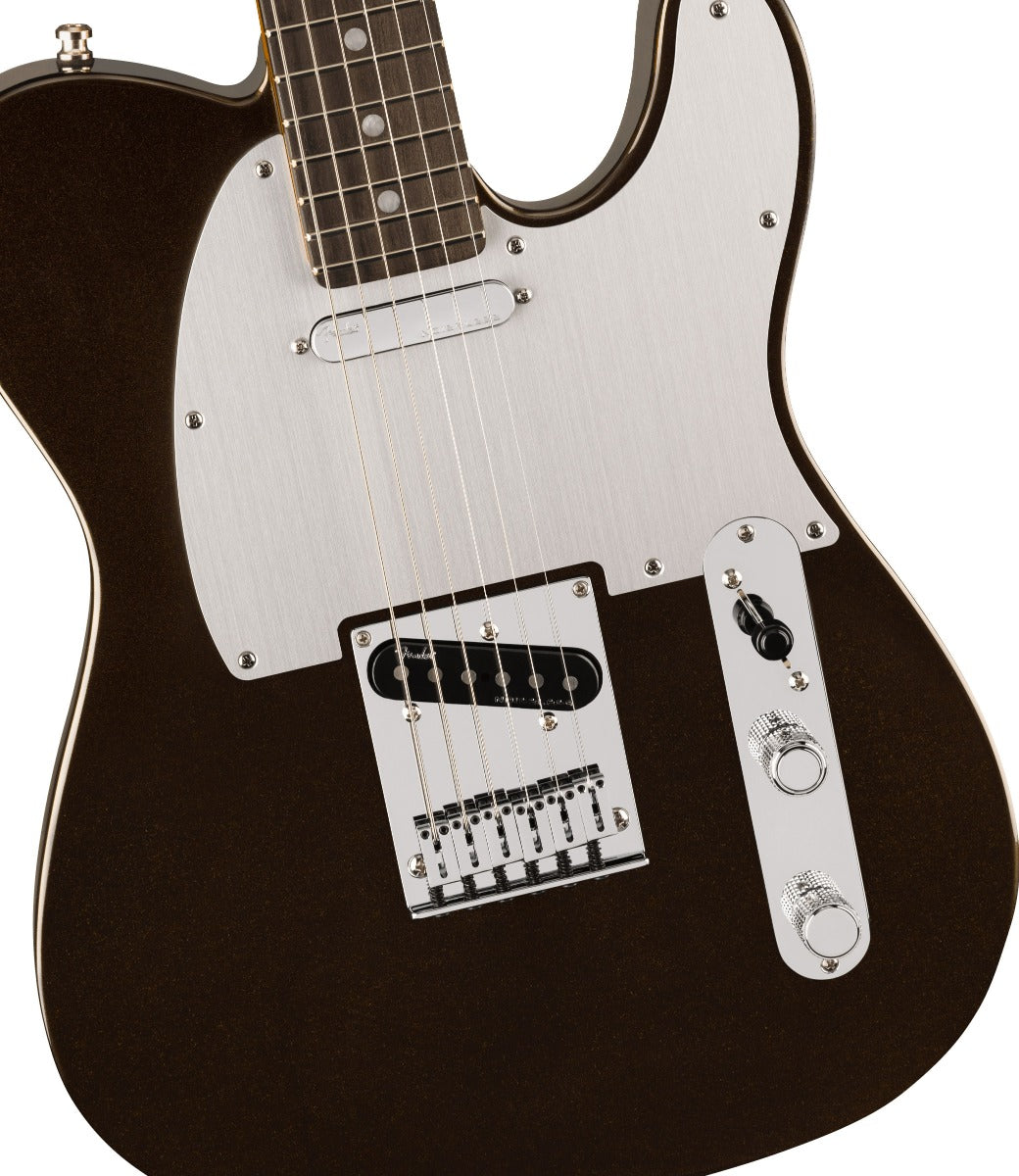 Fender American Ultra II Telecaster, Ebony Fingerboard in Texas Tea