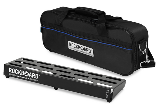 Warwick RockBoard DUO 2.1 Pedalboard with Gig Bag