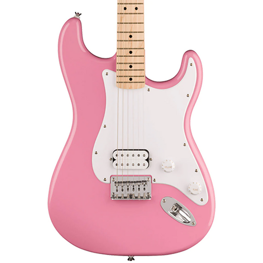 Squier Sonic Stratocaster HT H in Flash Pink