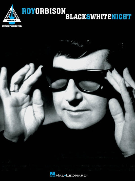 Roy Orbison Black & White Night Guitar Recorded Versions Softcover Tab