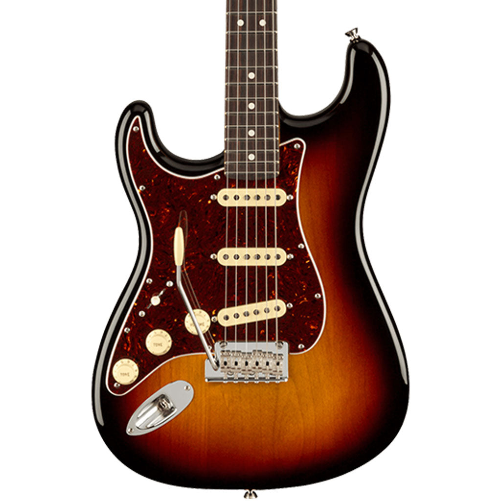Fender American Professional II Stratocaster Left Hand, Rosewood Fingerboard in 3 Color Sunburst