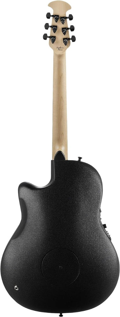 Ovation Mod TX Collection Acoustic Guitar in Black Textured