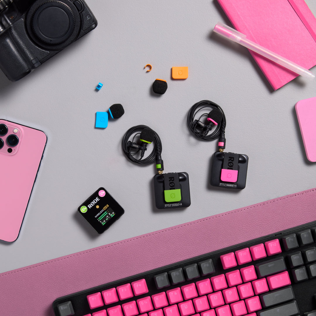 RØDE COLORS 3 Set 3 for Lavalier II and Wireless GO