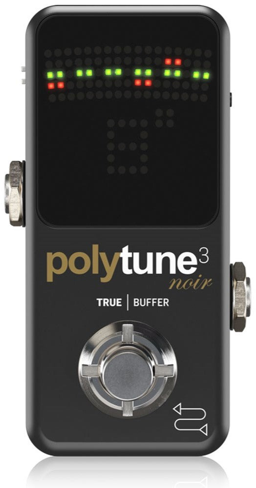 TC Electronic PolyTune 3 Noir Mini Polyphonic Tuning Pedal