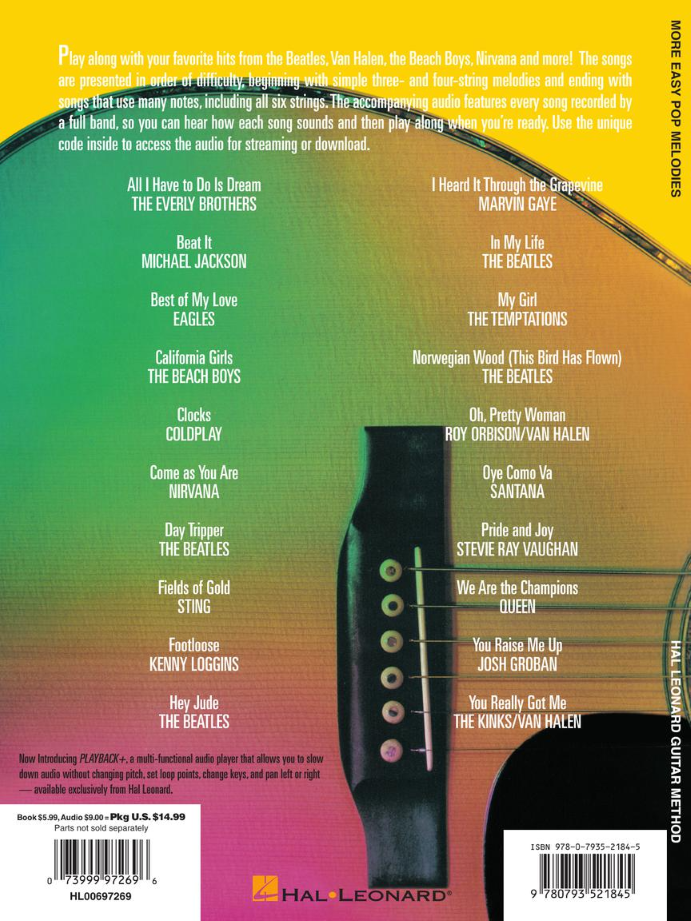 More Easy Pop Melodies 3rd Edition Book