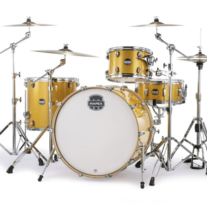 Mapex Mars Birch 5 piece Rock Shell Pack in Sunflower Sparkle