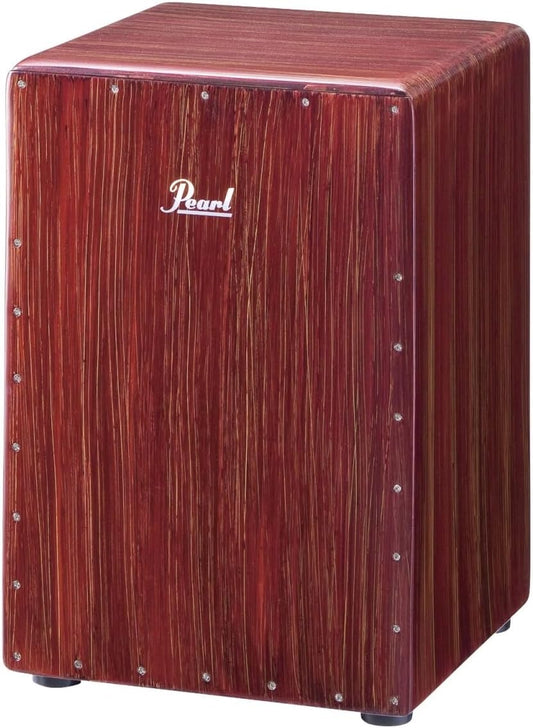 Pearl Boom Box Cajon in Artisan Red Mahogany