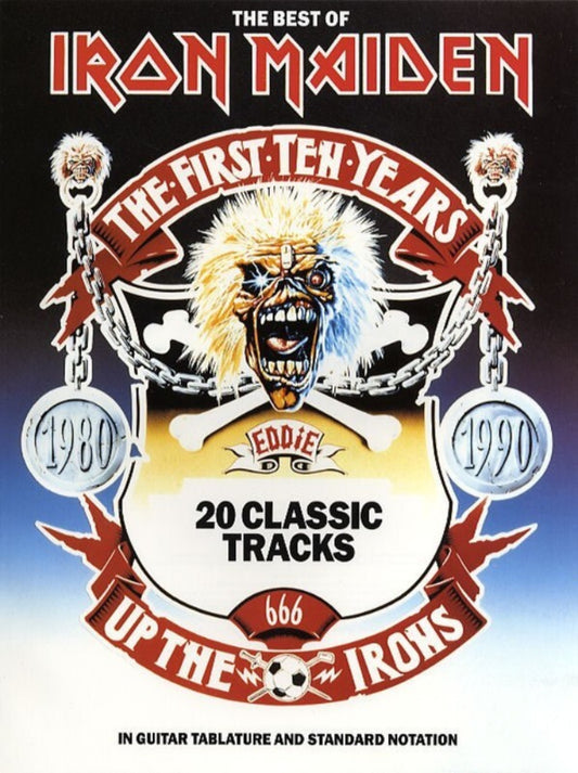 The Best of Iron Maiden First Ten Years Guitar Tab