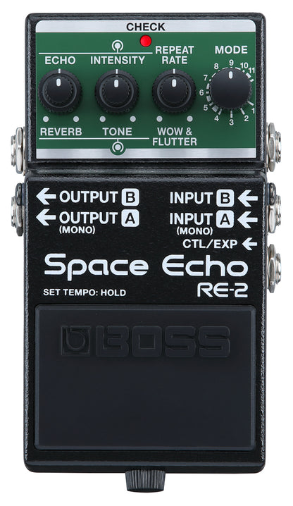 BOSS RE2 Space Echo Delay and Reverb Pedal