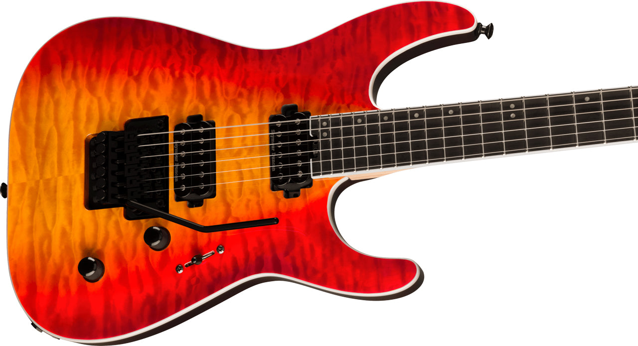 Jackson Pro Plus Series Dinky DKAQ in Firestorm