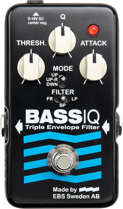 EBS BASSIQ Blue Label Triple Envelope Filter Pedal