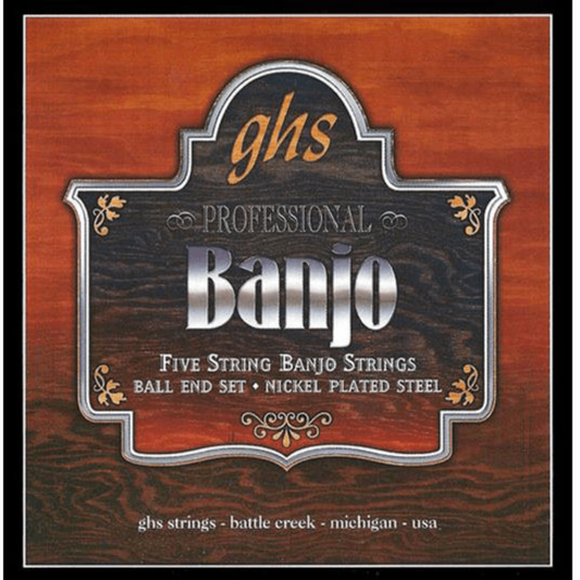GHS PF130 Ball End Banjo 5 String 10-22/10