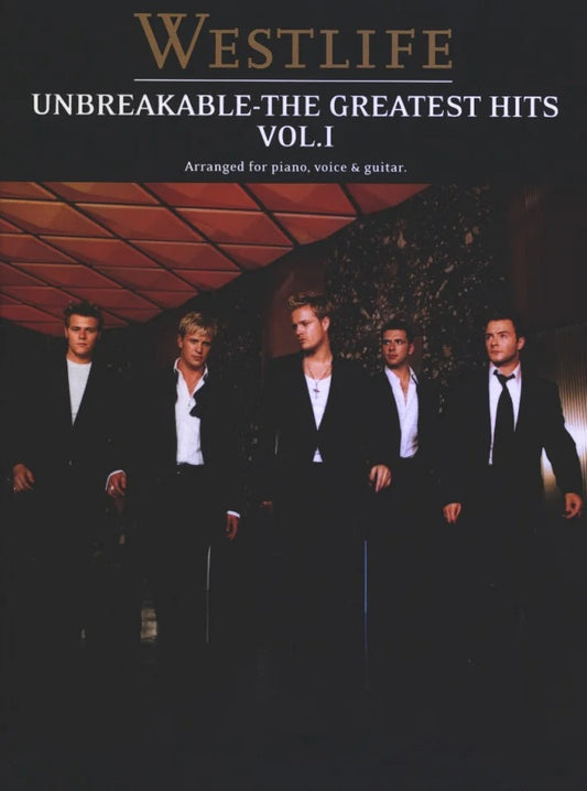 Westlife Unbreakable The Greatest Hits Vol 1 PVG