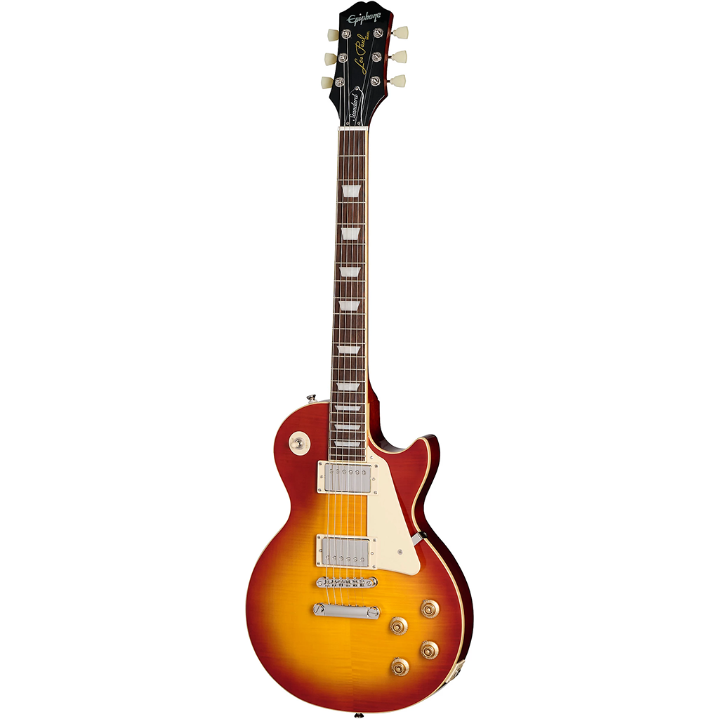 Epiphone Les Paul Standard 50s Figured Top in Washed Cherry Sunburst