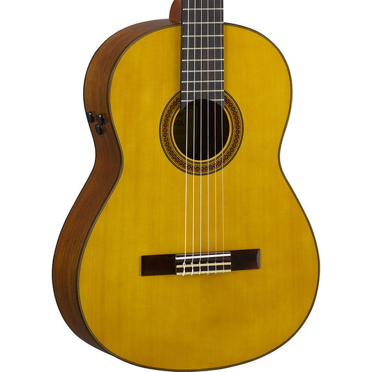 Yamaha CG TA Transacoustic Classical Guitar in Natural