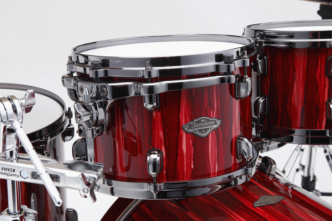 TAMA Starclassic Performer 5 Piece Shell Pack in Crimson Red Waterfall