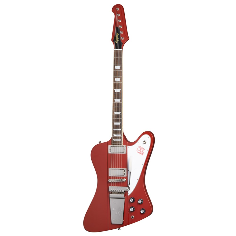 Epiphone 1963 Firebird V Maestro in Ember Red