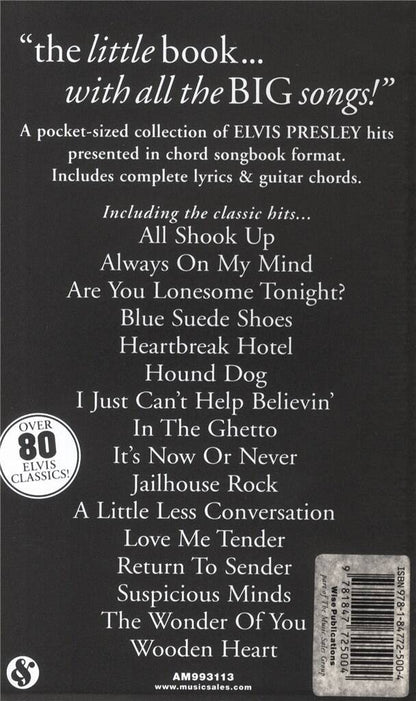 The Little Black Song Book Of Elvis